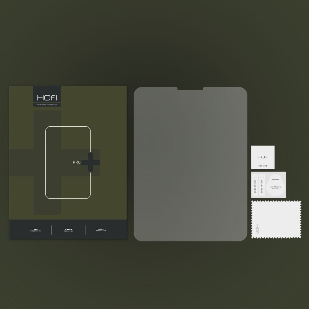Zaščitna folija za zaslon HOFI PRO+ za Apple iPad Pro 11 (2022) / Pro 11 (2021) / Pro 11 (2020), Kaljeno steklo, Full Glue HOFI102