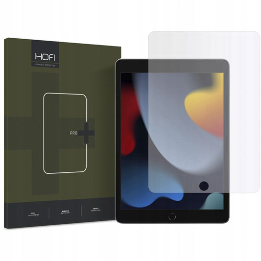 Zaščita zaslona HOFI PRO+ za Apple iPad 10.2 (2021) / 10.2 (2020) / 10.2 (2019), steklo, polno lepilo H0FI041