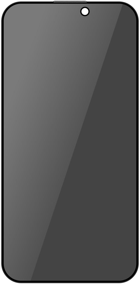 OEM OG Premium Privacy OEM OG Privacy Screen Protector za Apple iPhone 15, zaščiteno steklo, polno lepilo