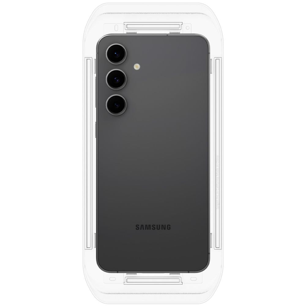Spigen EZ FIT ščitnik zaslona za Samsung Galaxy S24 FE S721, zaščiten s steklom, popolnoma lepljiv, komplet 2 kosov AGL08729 AGL08729 AGL08729