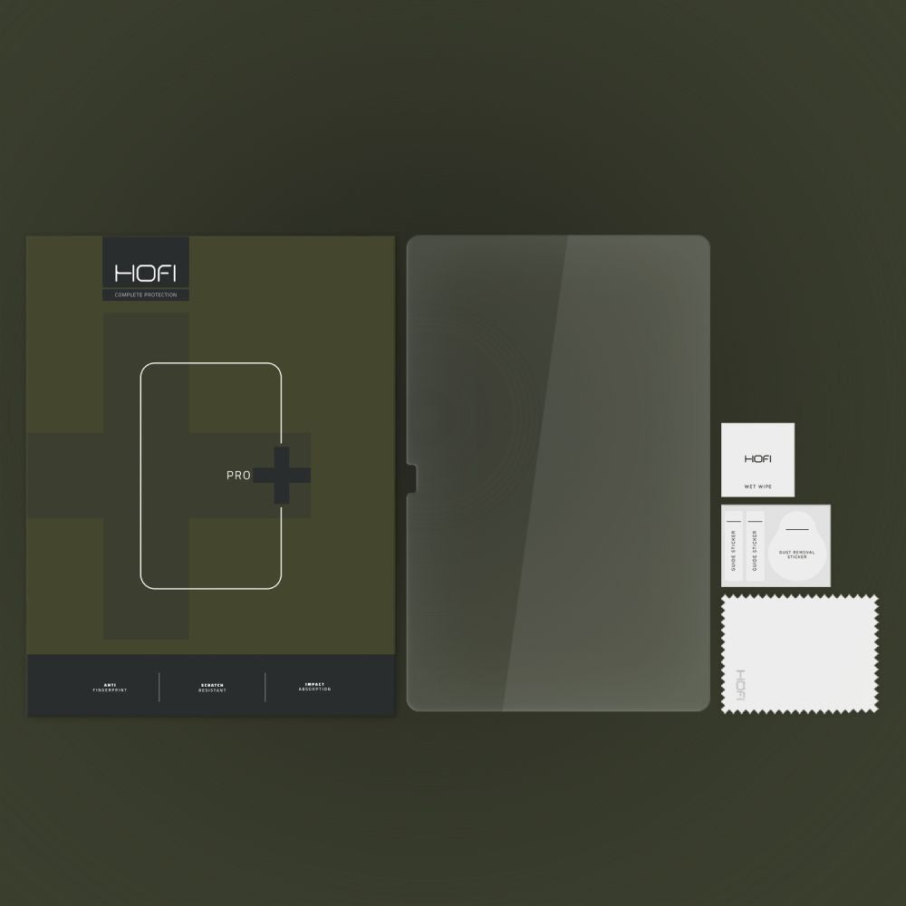 Zaščitna folija zaslona HOFI Glass PRO+ za Samsung Galaxy Tab S10+ / Tab S9+ / Tab S8+ / Tab S7 FE / Tab S7+, kaljeno steklo, polno lepilo