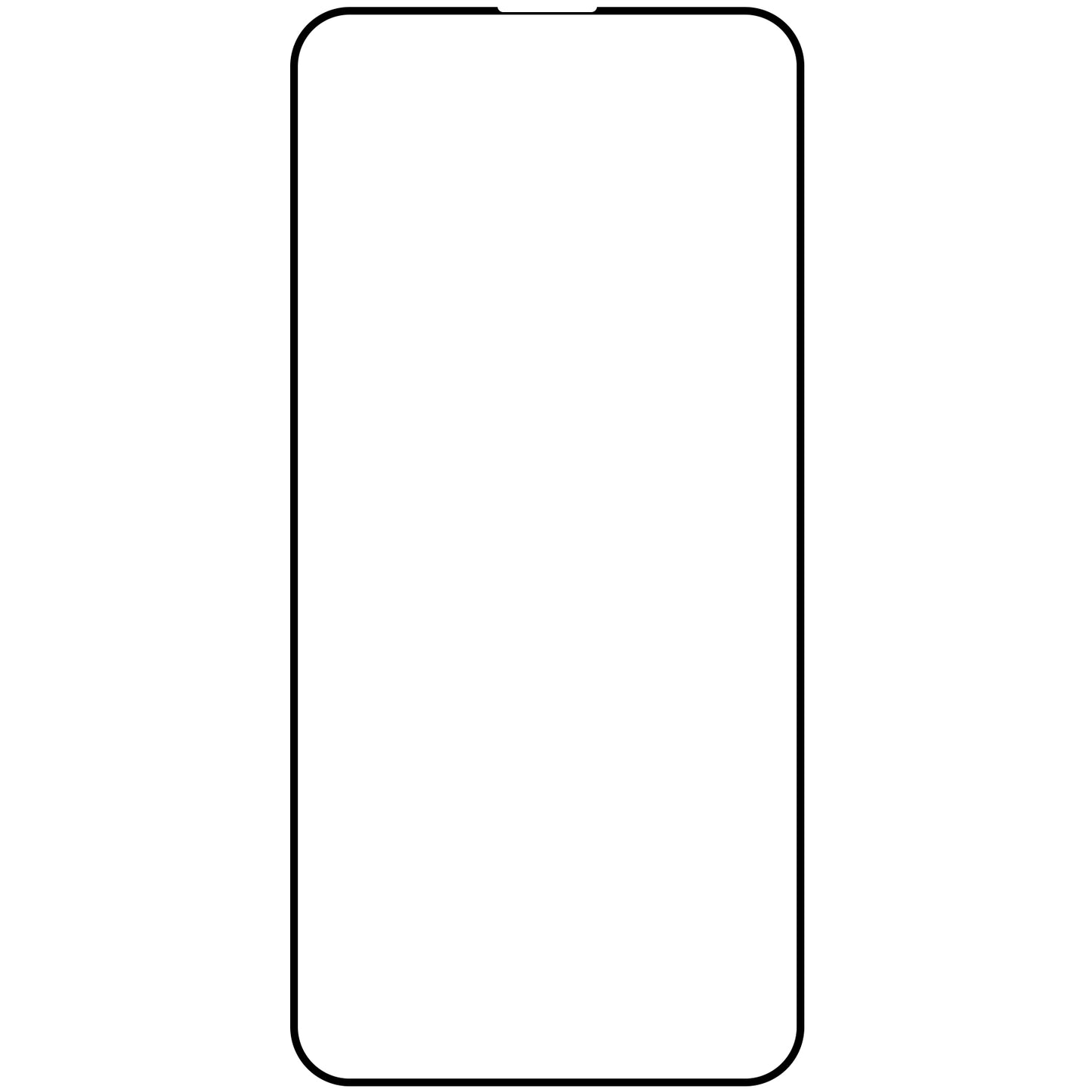 Zaščitna folija zaslona OEM za Apple iPhone 15 Pro Max, kaljeno steklo, polno lepilo, komplet 10 kosov, 9D, črna