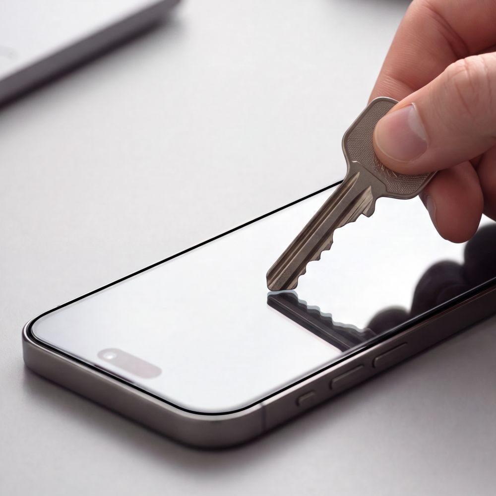 Zaščitna folija za zaslon Tech-Protect OneTouch za Apple iPhone 18 Pro / 17 Pro, kaljeno steklo, polno lepilo, komplet 2 kosa, prozorna