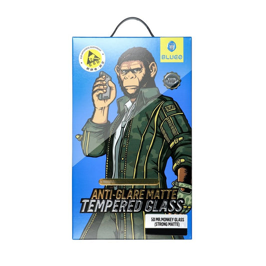 Zaščitno steklo za zasebnost zaslona Mr. Monkey Glass za Apple iPhone 15 Pro Max, zaščitno steklo, polno lepilo, 5D