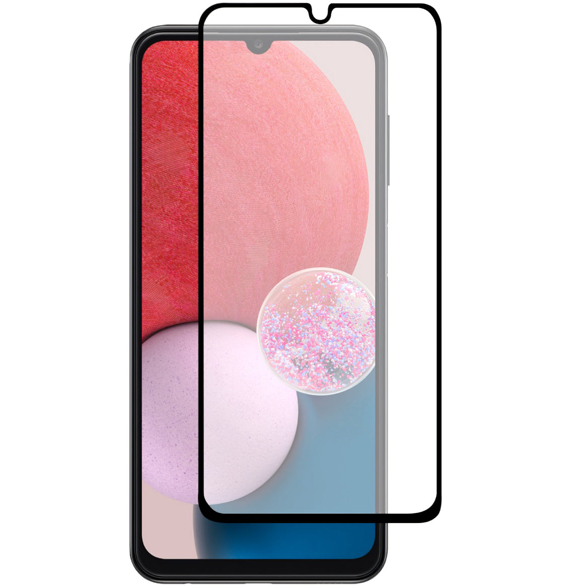 Zaščitna folija za zaslon OEM za Samsung Galaxy A15 5G A156 / A15 A155 / A25 A256, zaščitna folija za zaslon, zaščiteno steklo, polno lepilo, 9D, črna
