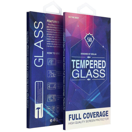 OEM Screen Protector for Honor 200, Glass Shield, Full Glue, 5D, Black