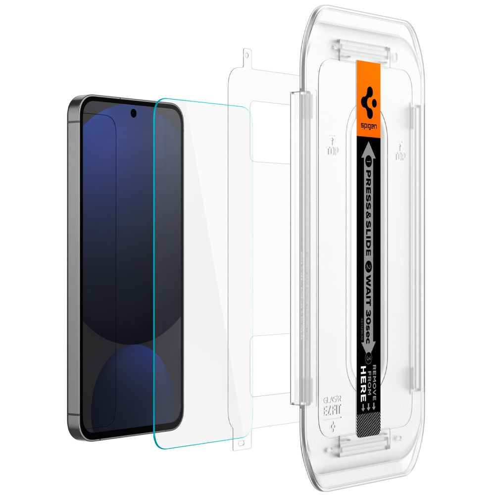 Spigen EZ FIT ščitnik zaslona za Samsung Galaxy S24 FE S721, zaščiten s steklom, popolnoma lepljiv, komplet 2 kosov AGL08729 AGL08729 AGL08729