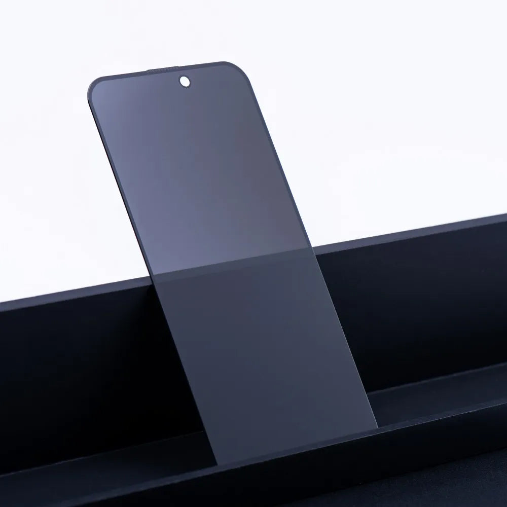 Zaščitna folija zaslona Privacy OG Premium za Samsung Galaxy A55 5G A556 / A35 5G A356, kaljeno steklo, polno lepilo, 6D