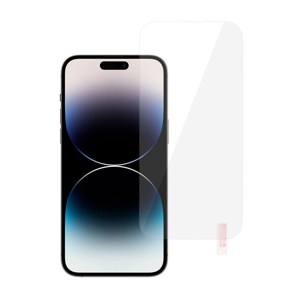 Zaščitna folija zaslona OEM Orange za Apple iPhone 18 Pro Max / 17 Pro Max / 16 Pro Max, kaljeno steklo, polno lepilo
