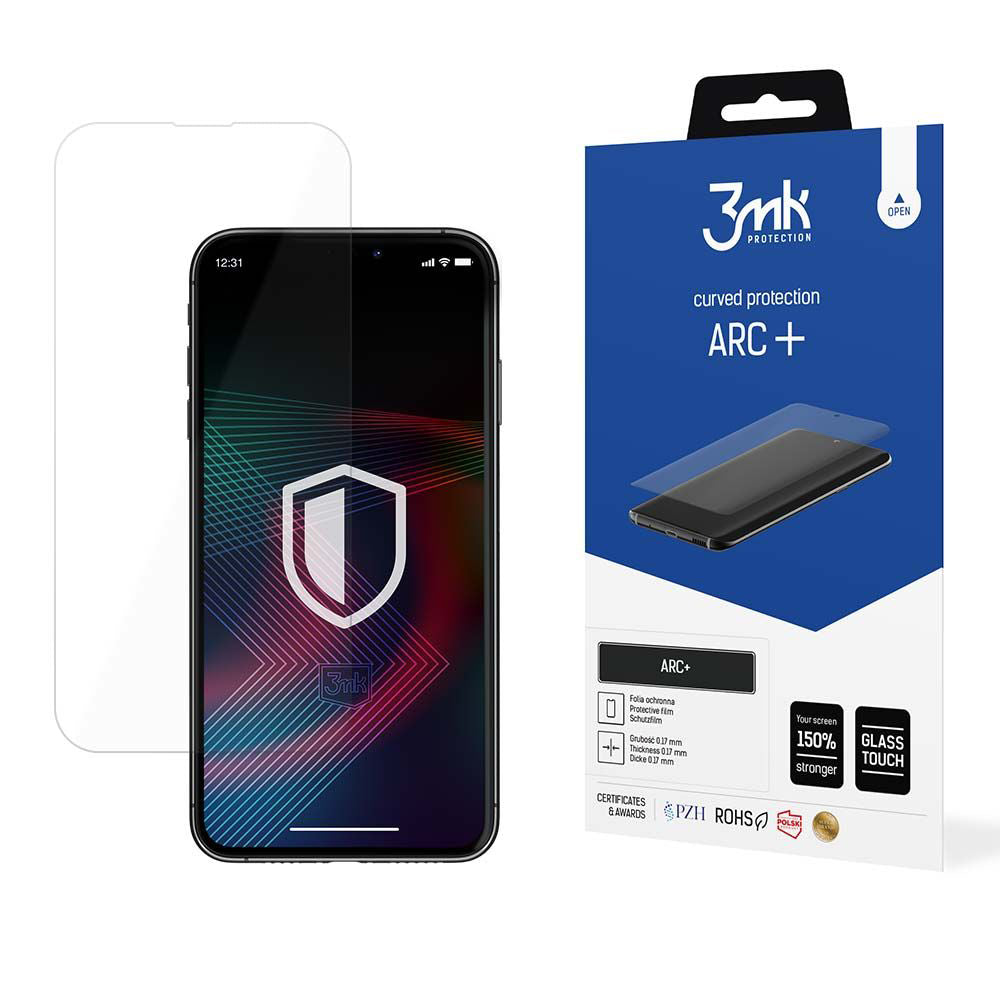 Zaščitna folija zaslona 3MK ARC+ za Apple iPhone 14 Pro / 14, plastika