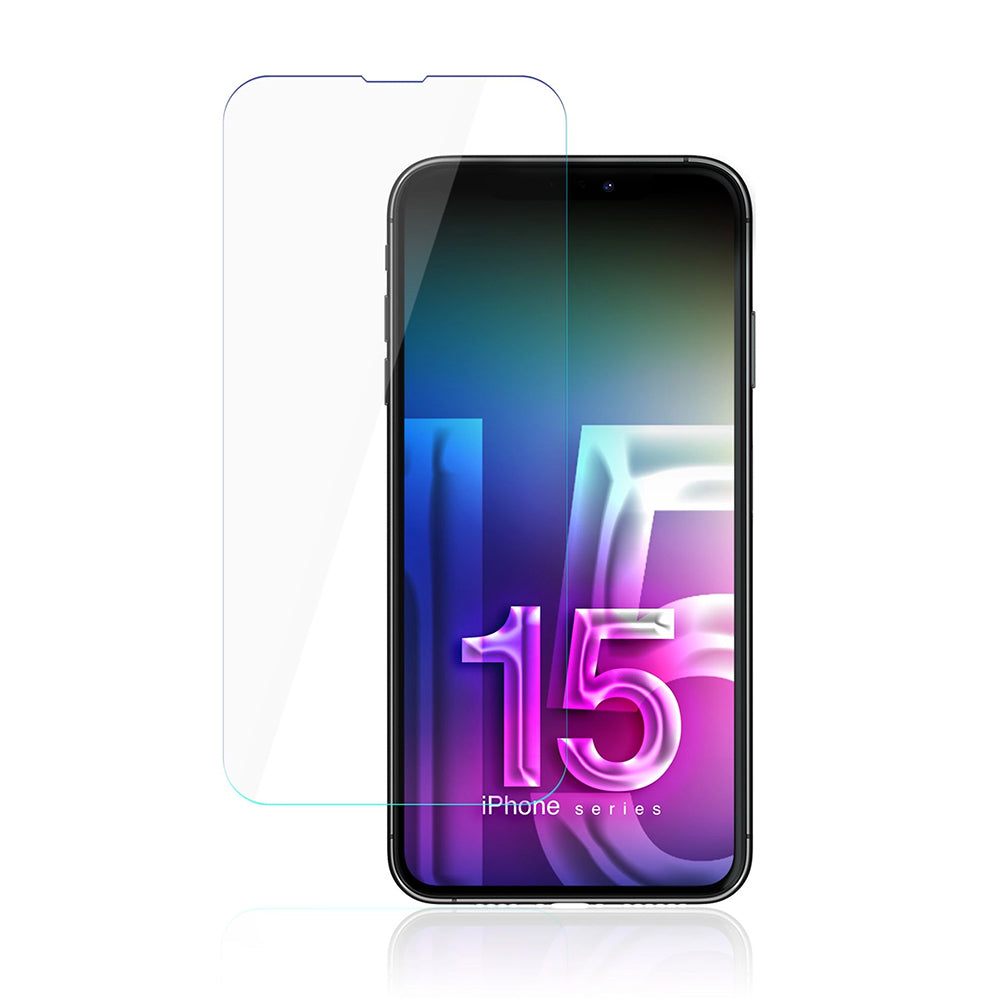 Zaščitna folija za zaslon 3MK FlexibleGlass za Apple iPhone 15, fleksibilno steklo, polno lepilo
