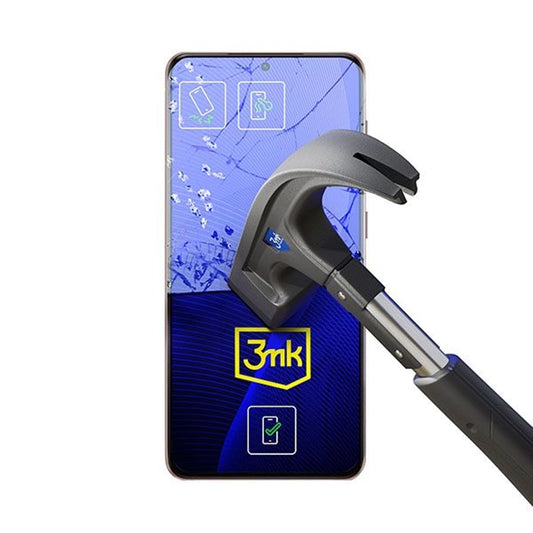 Zaščitna folija za zaslon 3MK FlexibleGlass za Motorola Edge 60 Neo / Edge 50 Neo, fleksibilno steklo, polno lepilo