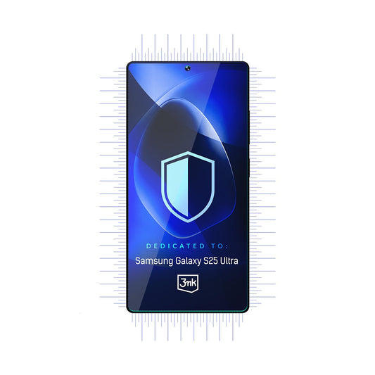 Zaščitna folija za zaslon 3MK FlexibleGlass za Samsung Galaxy S25 Ultra S938, fleksibilno steklo, polno lepilo