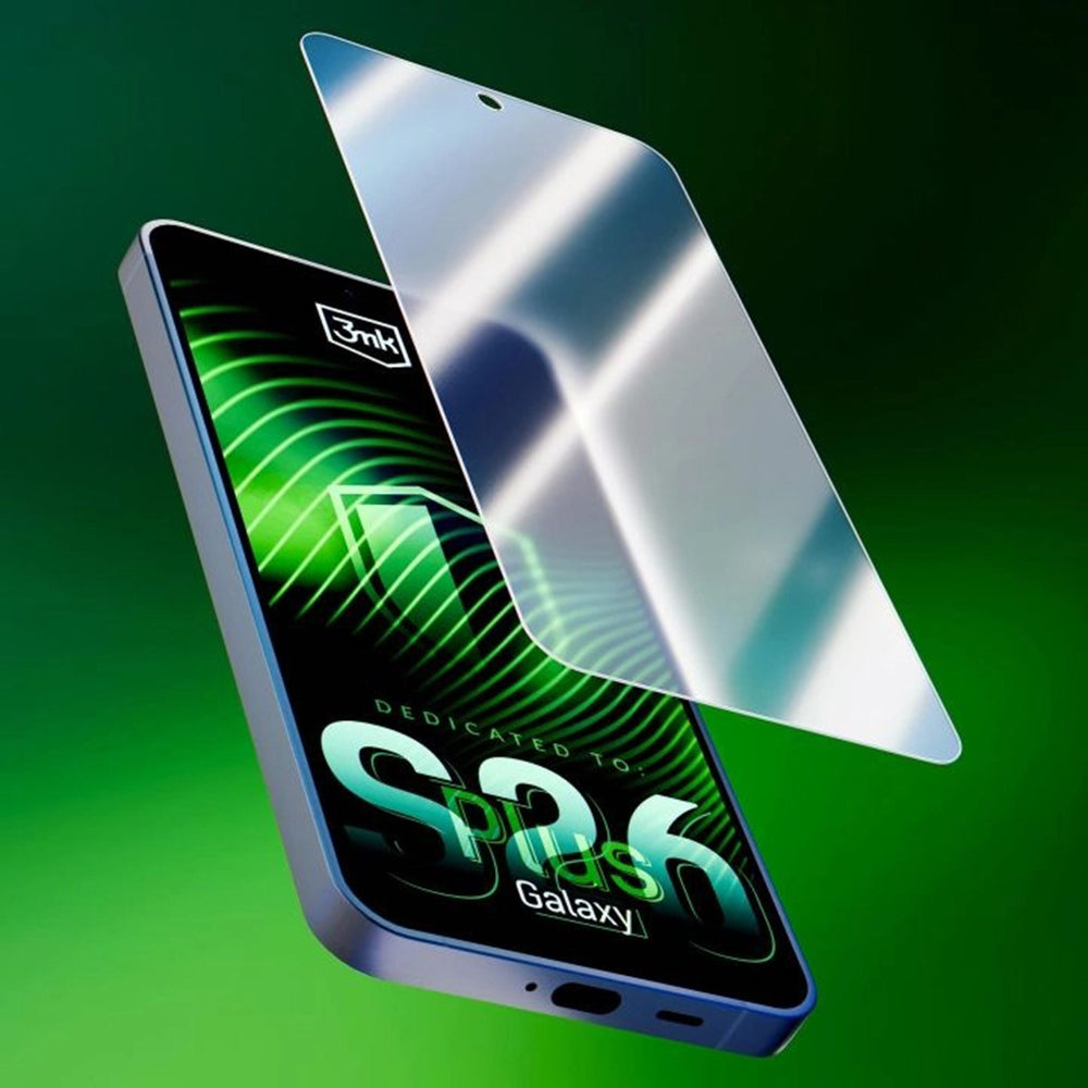 Zaščitna folija za zaslon 3MK FlexibleGlass za Samsung Galaxy S26 Plus S947, Fleksibilno steklo, Polno lepilo, Prozorna