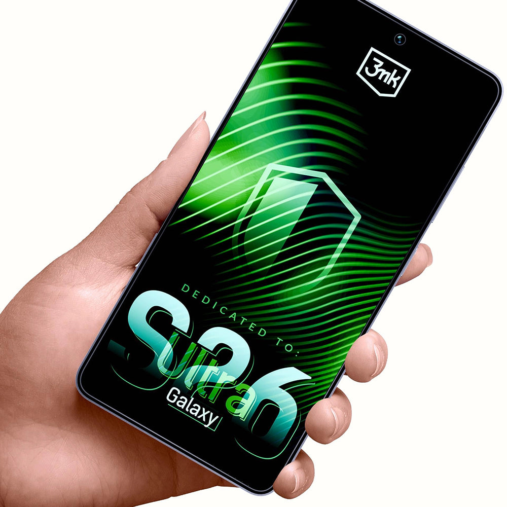 Zaščitna folija za zaslon 3MK FlexibleGlass za Samsung Galaxy S26 Ultra S948, Fleksibilno steklo, Polno lepilo