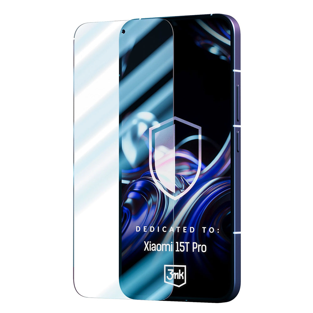 Zaščitna folija za zaslon 3MK FlexibleGlass za Xiaomi 15T Pro, Fleksibilno steklo, Polno lepilo