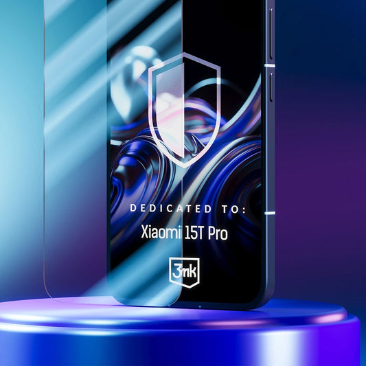 Zaščitna folija za zaslon 3MK FlexibleGlass za Xiaomi 15T Pro, Fleksibilno steklo, Polno lepilo