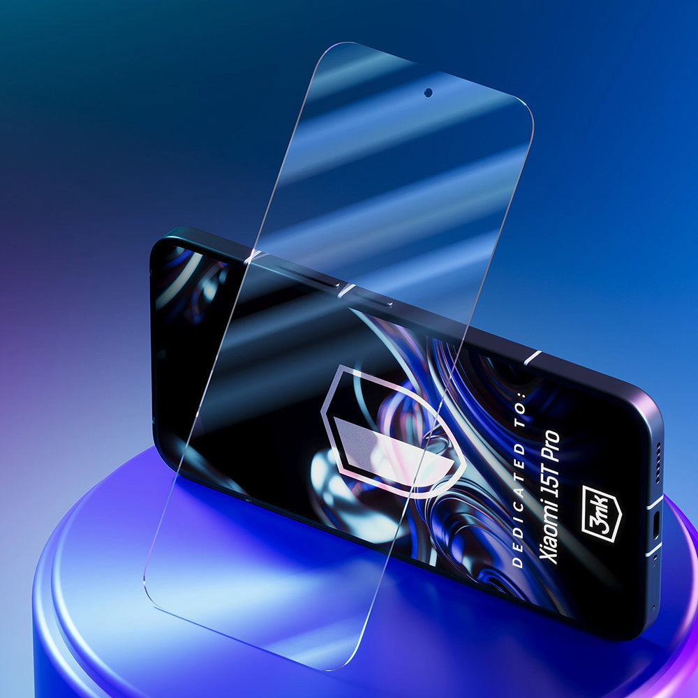 Zaščitna folija za zaslon 3MK FlexibleGlass za Xiaomi 15T Pro, Fleksibilno steklo, Polno lepilo