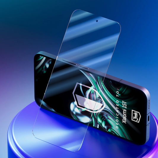 Zaščitna folija za zaslon 3MK FlexibleGlass za Xiaomi 15T, Fleksibilno steklo, Polno lepljenje