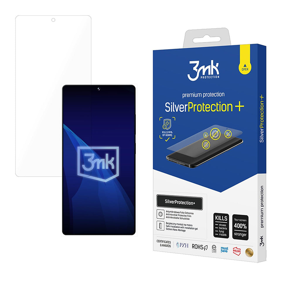 Zaščitna folija za zaslon 3MK Silver Protect+ za Samsung Galaxy S25 Ultra S938, plastika