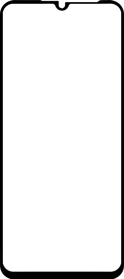 BLUE Shield Screen Protector za Samsung Galaxy A22 5G A226, zaščitno steklo, popolnoma lepljivo, prijazno do ohišja, črno