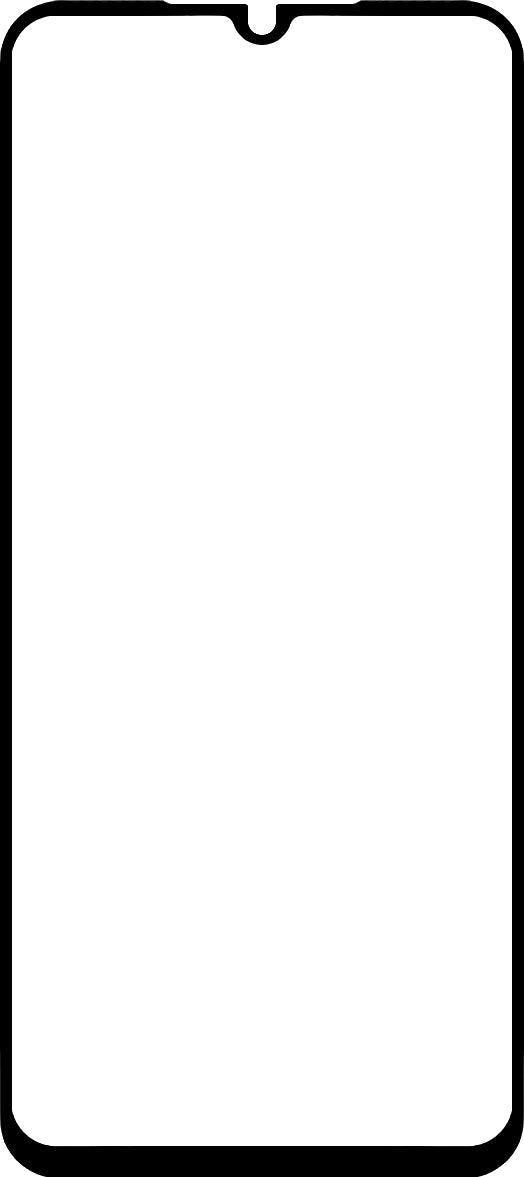 BLUE Shield Screen Protector za Samsung Galaxy A24 4G A245, zaščitno steklo, popolnoma lepljivo, prijazno do ohišja, črno