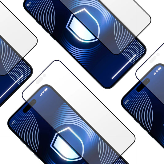 3MK HardGlass Matt Matt Max Screen Protector za Apple iPhone 16 Pro, zaščiteno steklo, polno lepilo, črno