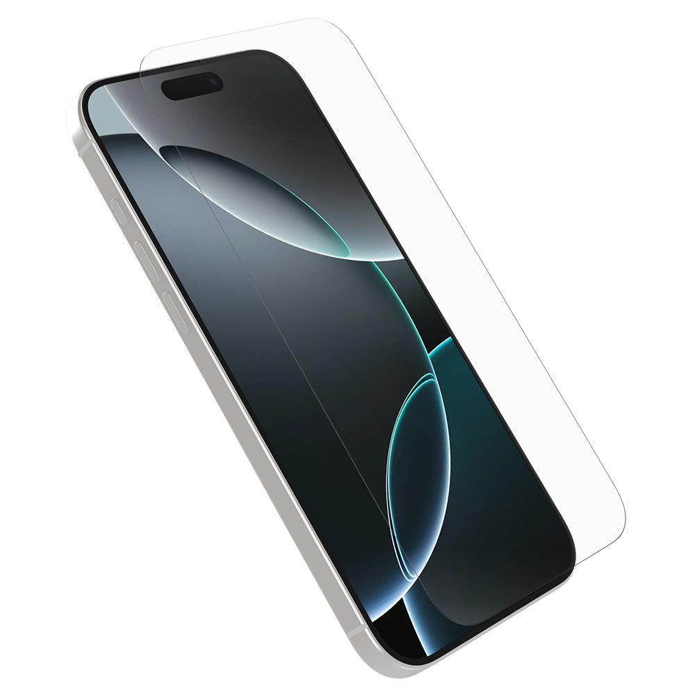 Zaščitna folija za zaslon Anank 1X ojačana za Apple iPhone 16, kaljeno steklo, polno lepilo, 3D, komplet 10 kosov