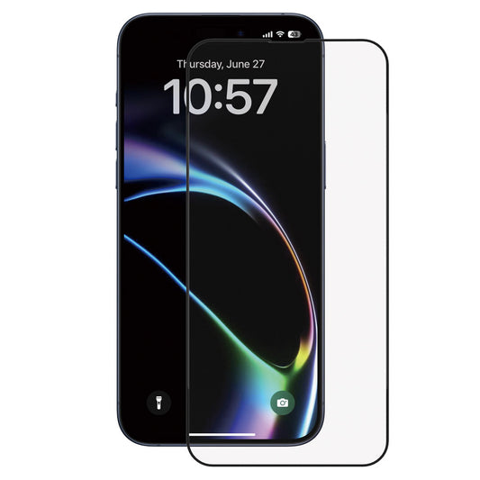 Zaščitna folija za zaslon Anank 5X Reinforced za Apple iPhone 17 Air, Kaljeno steklo, Full Glue, 2.5D, Črna
