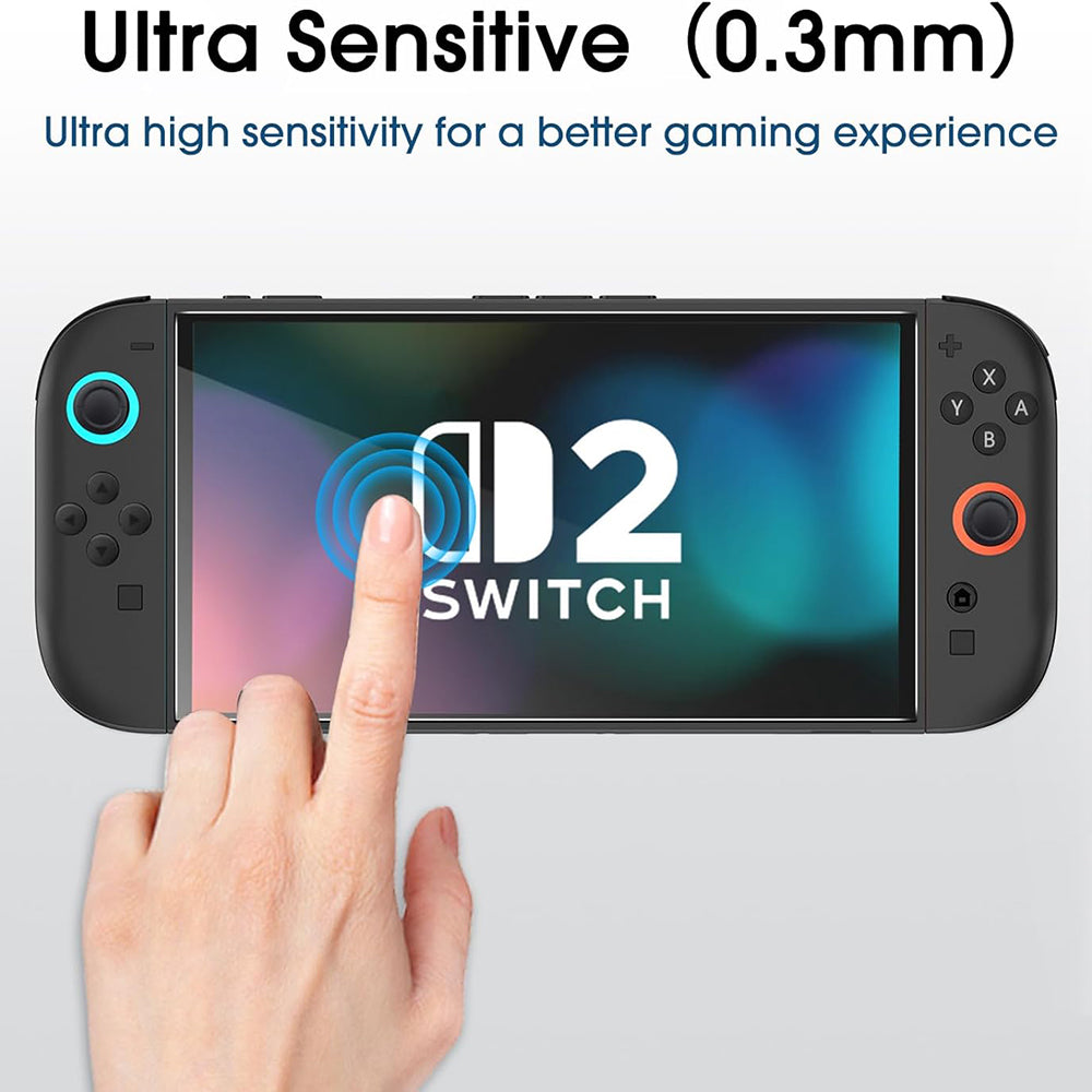 Zaščitna folija za zaslon Techsuit SwitchAura aplikator za Nintendo Switch 2, kaljeno steklo, komplet 2 kosa