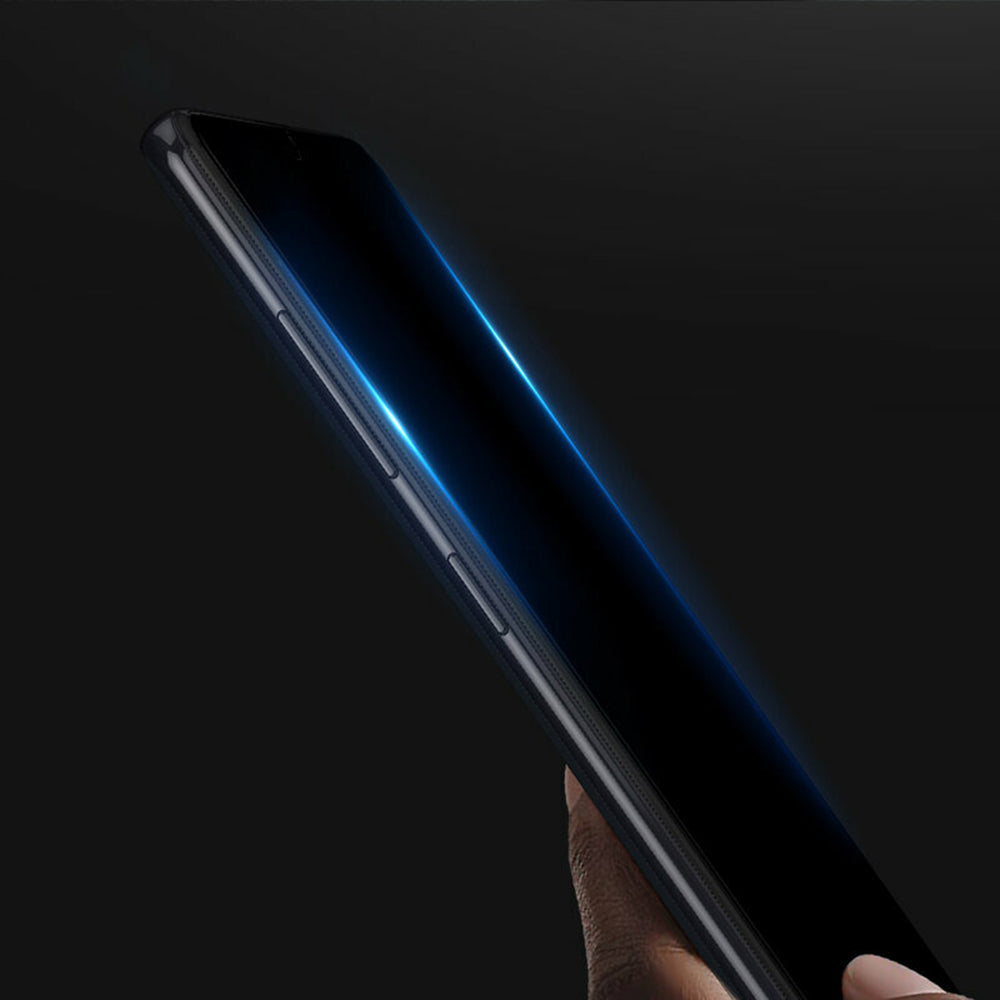 Zaščitna folija zaslona DUX DUCIS za Samsung Galaxy M35, kaljeno steklo, lepljenje na rob, črna