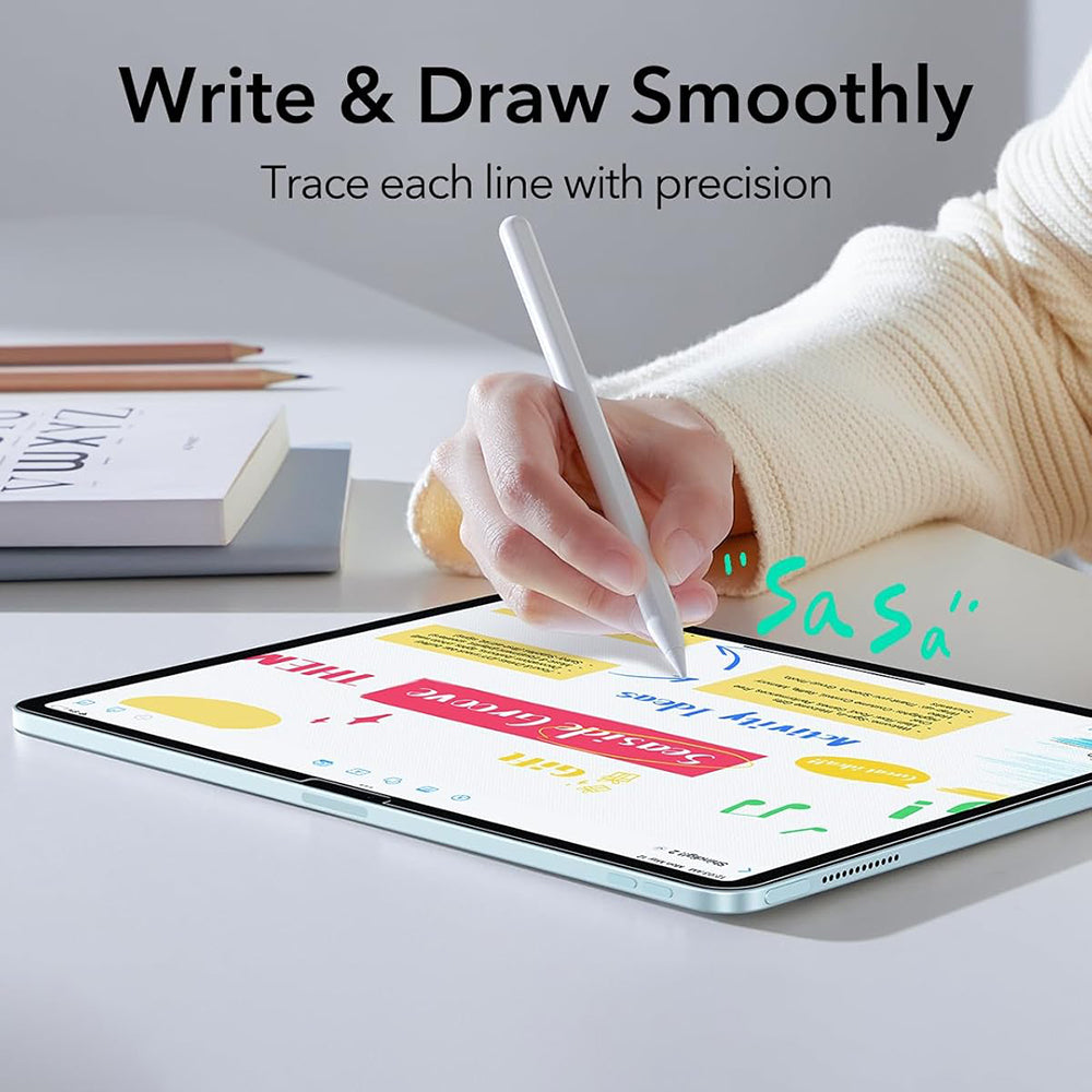 Zaščitna folija za zaslon ESR Paper Feel UltraFit za Apple iPad (2025) / (2022), Plastika, Set 2 kosa