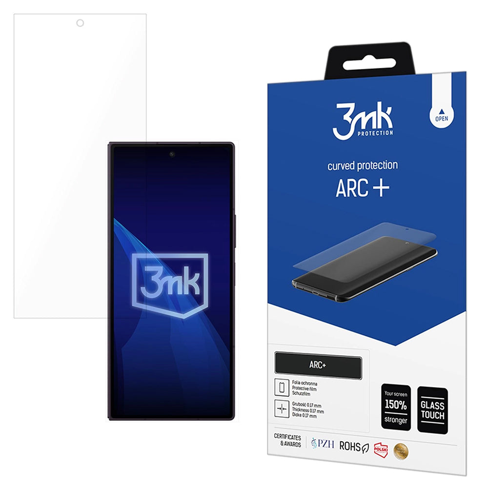 Zaščitna folija za zunanji zaslon 3MK ARC+ za Samsung Galaxy Z Fold8 Ultra F976, plastika