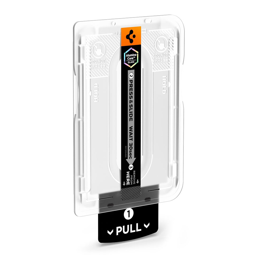 Zaščitna folija za zunanji zaslon Spigen GlastR EZ FIT Pro HD za Samsung Galaxy Z Fold8 F971, kaljeno steklo, polno lepilo AGL11942