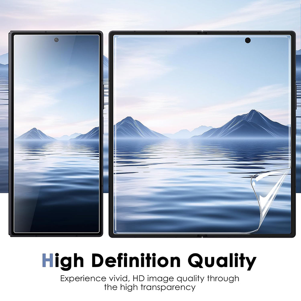 Zaščitna folija za notranji zaslon Blueo HD za Samsung Galaxy Z Fold8 F971, plastika