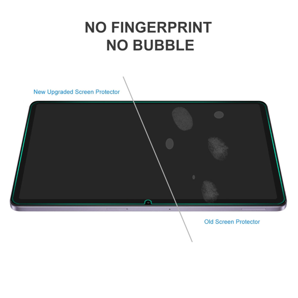 Zaščitna folija za zaslon Lito Classic za Samsung Galaxy Tab A11+ / Tab A9+, kaljeno steklo, polno lepilo, 2.5D