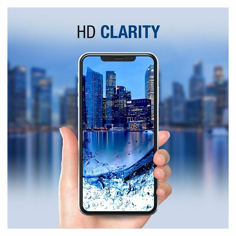 Zaščitna folija za zaslon Lito HD Pro Clear za Samsung Galaxy A32 A325, kaljeno steklo, polno lepilo, črna