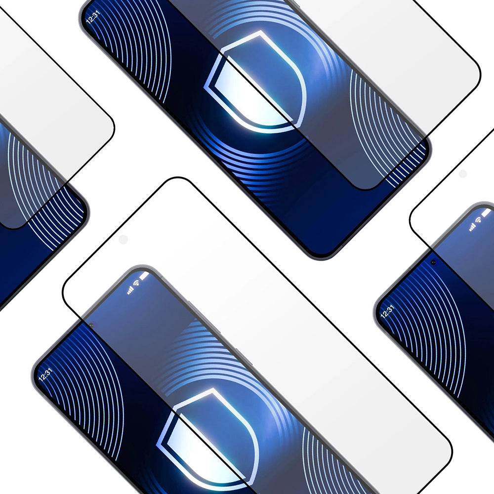 Zaščitna folija Matte 3MK Max za Samsung Galaxy S26 Plus S947, Kaljeno steklo, Polno lepilo, Črna