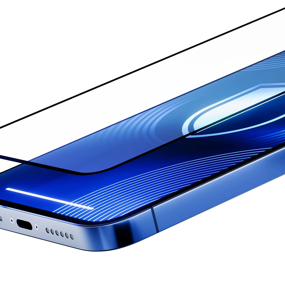 Zaščitna folija Matte 3MK Max za Samsung Galaxy S26 Plus S947, Kaljeno steklo, Polno lepilo, Črna