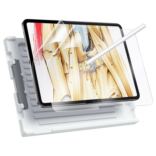 Zaščitna folija Matte ESR Paper Feel za Apple iPad Air 13 (2025) / Air 13 (2024), Plastika, Polno lepilo, Set 2 kosa