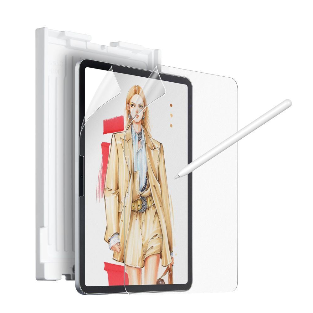 Zaščitna folija Matte ESR Paper Feel za Apple iPad Air 13 (2025) / Air 13 (2024), Plastika, Polno lepilo, Set 2 kosa
