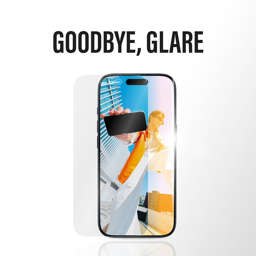 Zaščitna folija za zaslon Matte PanzerGlass Armor EasyAligner za Apple iPhone 17 Pro Max, Kaljeno steklo, Polno lepljenje