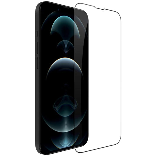 Zaščitna folija za zaslon Nillkin CP+ Pro za Apple iPhone 17e / 16e / 14 / 13 Pro / 13, kaljeno steklo, polno lepilo, črna