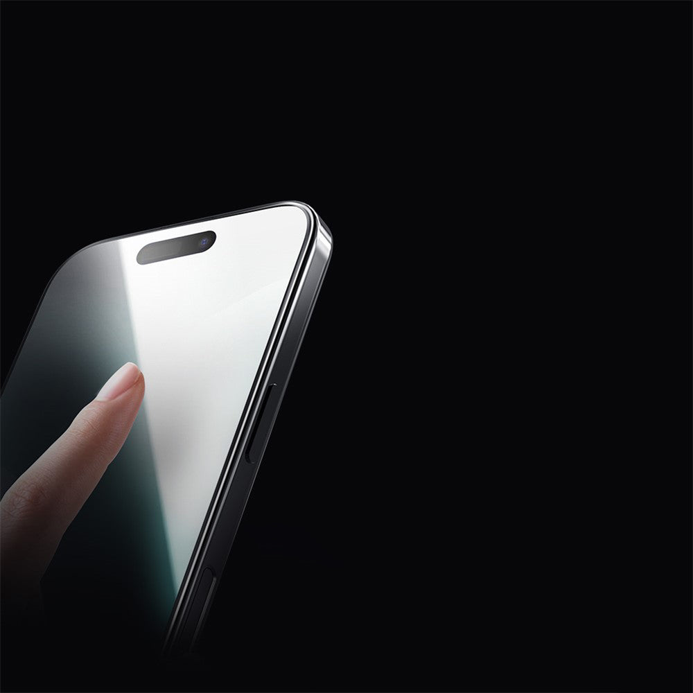 Zaščitna folija zaslona Nillkin CP+ Pro z aplikatorjem za Apple iPhone 17, kaljeno steklo, polno lepilo, črna