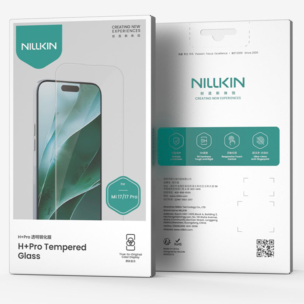Zaščitna folija za zaslon Nillkin H+ Pro za Xiaomi 17 Pro / 17, kaljeno steklo, polno lepilo