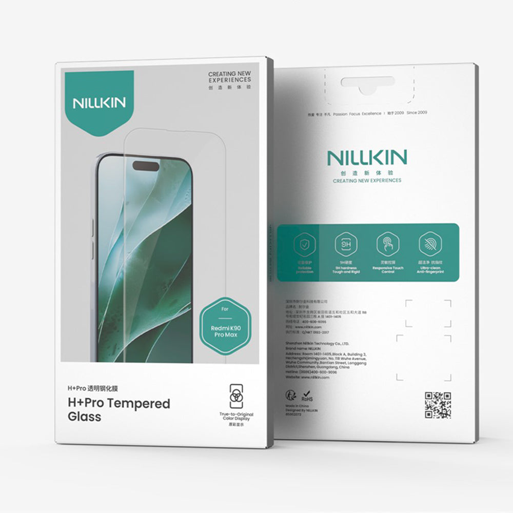 Zaščitna folija za zaslon Nillkin H+ Pro za Xiaomi Poco F8 Pro, kaljeno steklo, polno lepilo