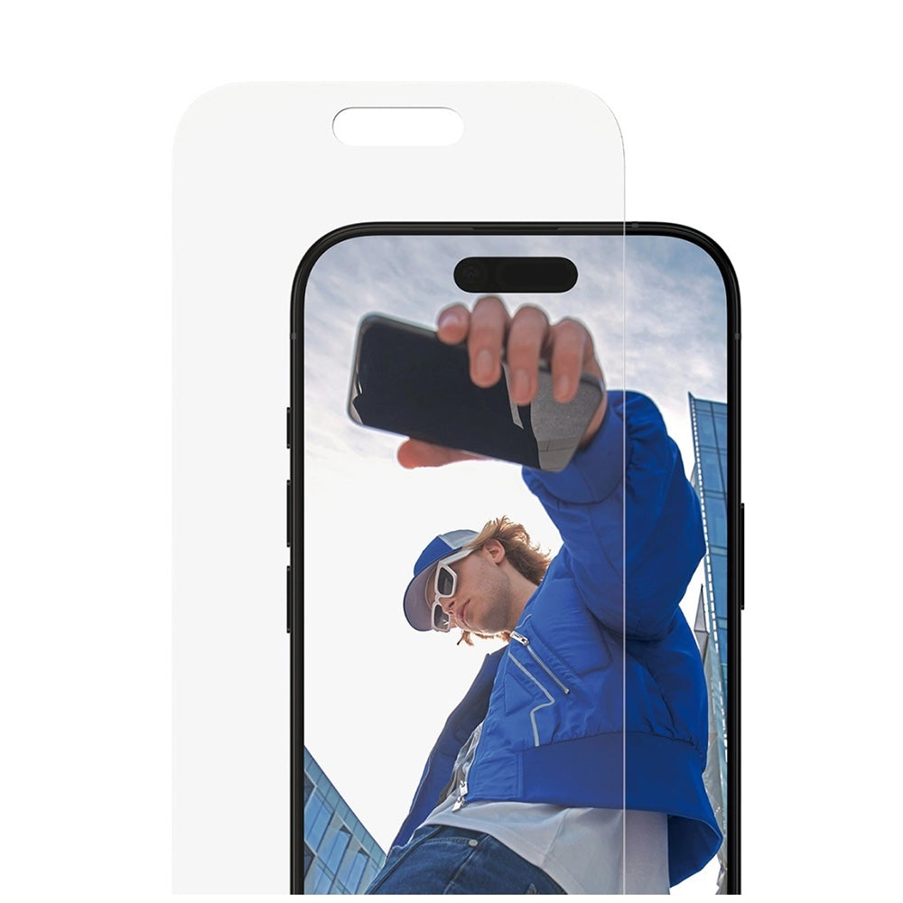 Zaščitna folija za zaslon PanzerGlass Classic Fit EasyAligner za Apple iPhone 17 Air, Kaljeno steklo, Polno lepljenje