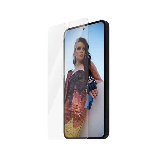 PanzerGlass Safe Screen Protector. Ultra-Wide Fit EasyAligner for Samsung Galaxy S25+ S936 / S24+ S926, Tempered Glass, Full Glue
