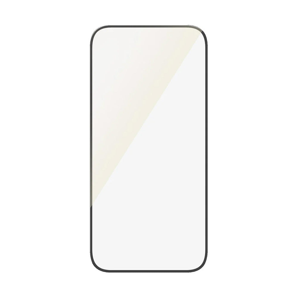 Zaščitna folija za zaslon PanzerGlass Ultra-Wide Fit EyeCare za Apple iPhone 16 / 15, Kaljeno steklo, Polno lepljenje, Črna