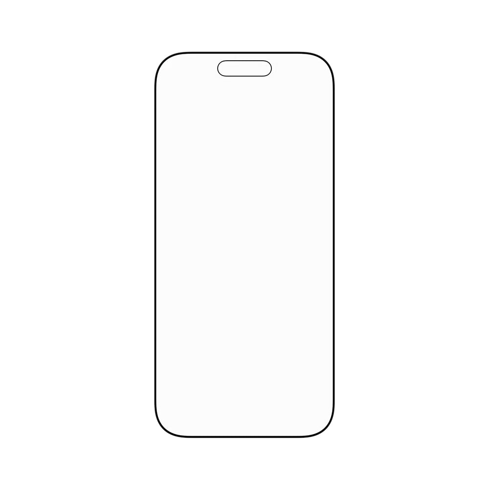 Zaščitna folija za zaslon PanzerGlass Ultra-Wide Fit Stealth Fastfit za Apple iPhone 17 / 16 Pro, Kaljeno steklo, Polno lepljenje, Črna